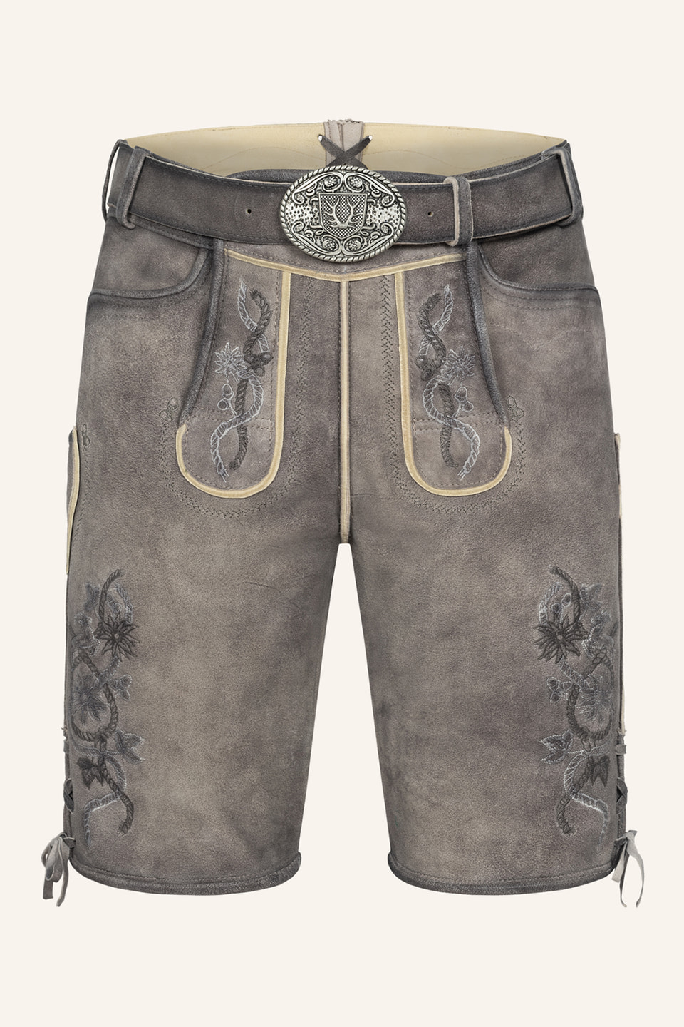 Lederhose Mirko mit Gürtel
