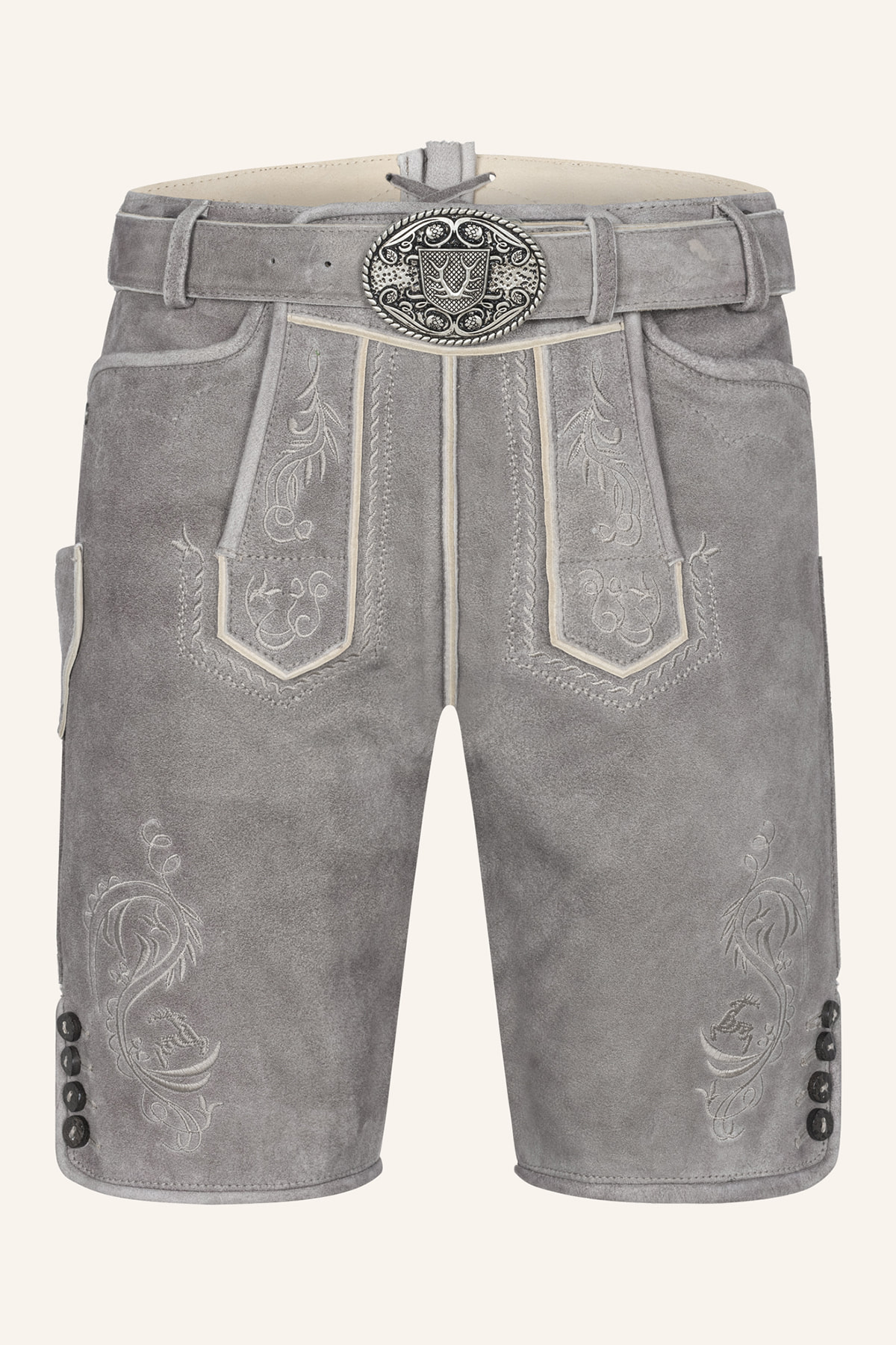 Lederhose Maik mit Gürtel