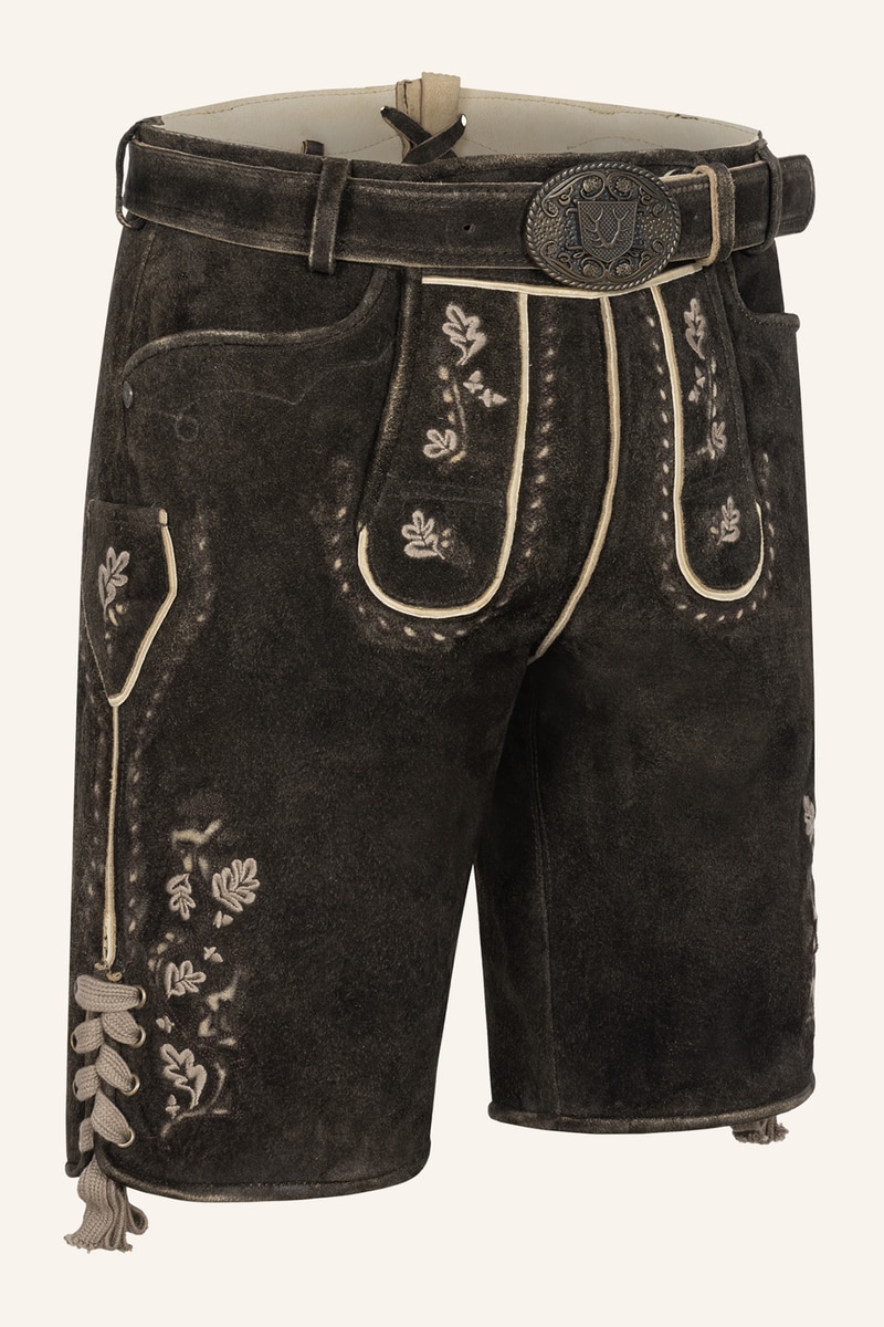 Lederhose Calle mit Gürtel
