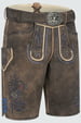 Lederhose Darian mit Gürtel