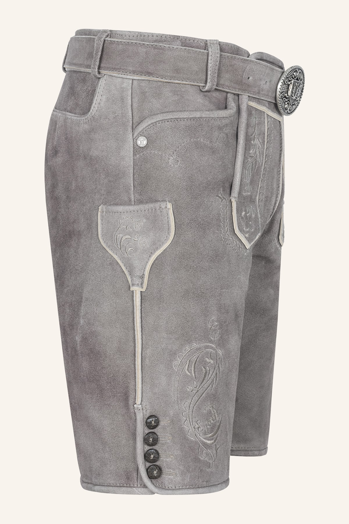 Lederhose Maik mit Gürtel