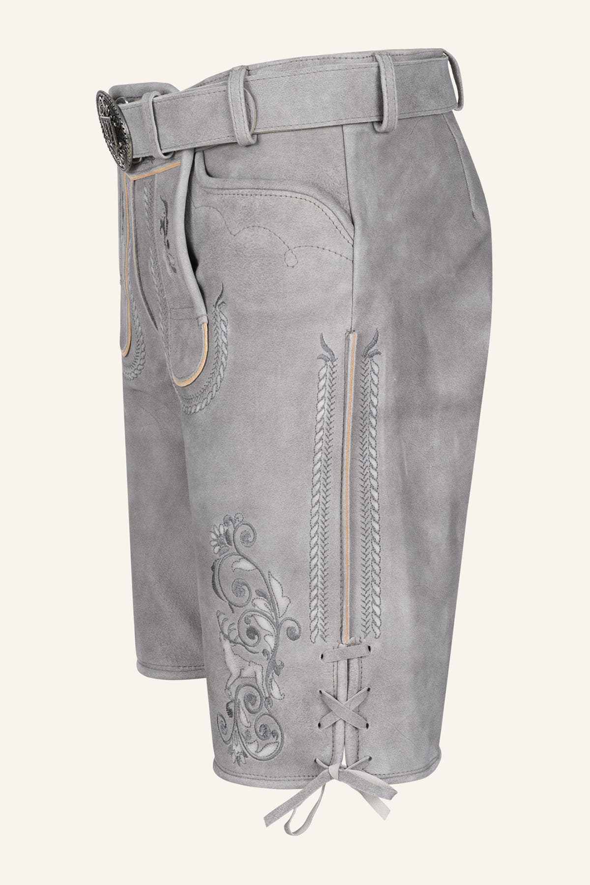 Lederhose Norwin mit Gürtel