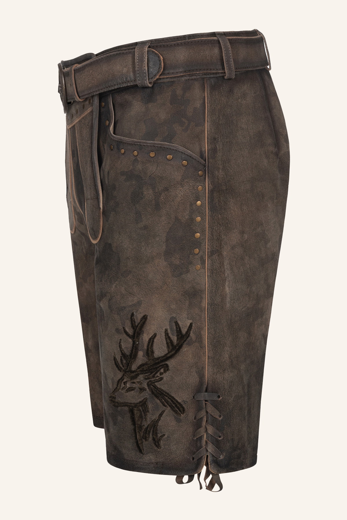 Lederhose Matze mit Gürtel