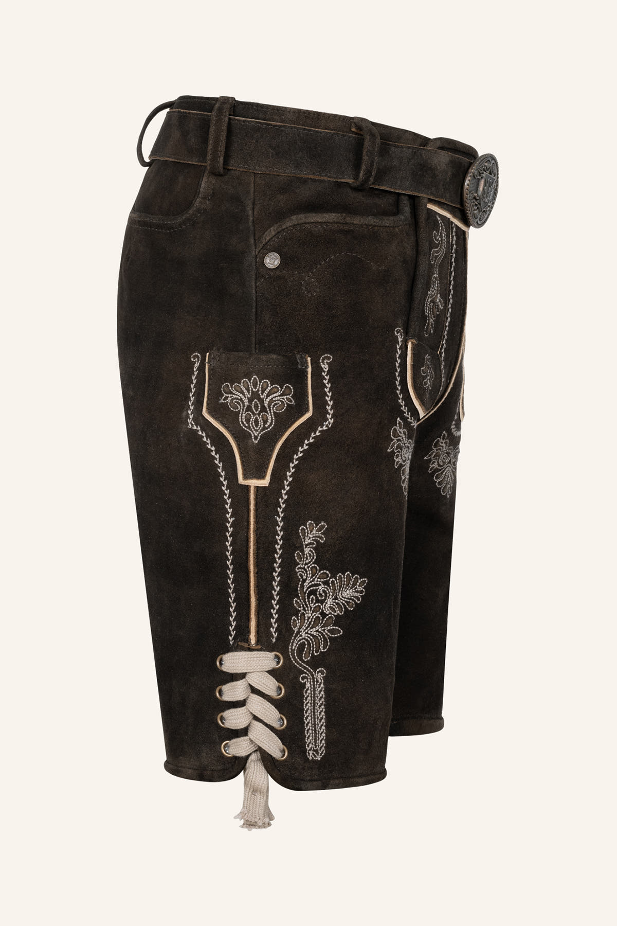 Lederhose Marenor mit Gürtel