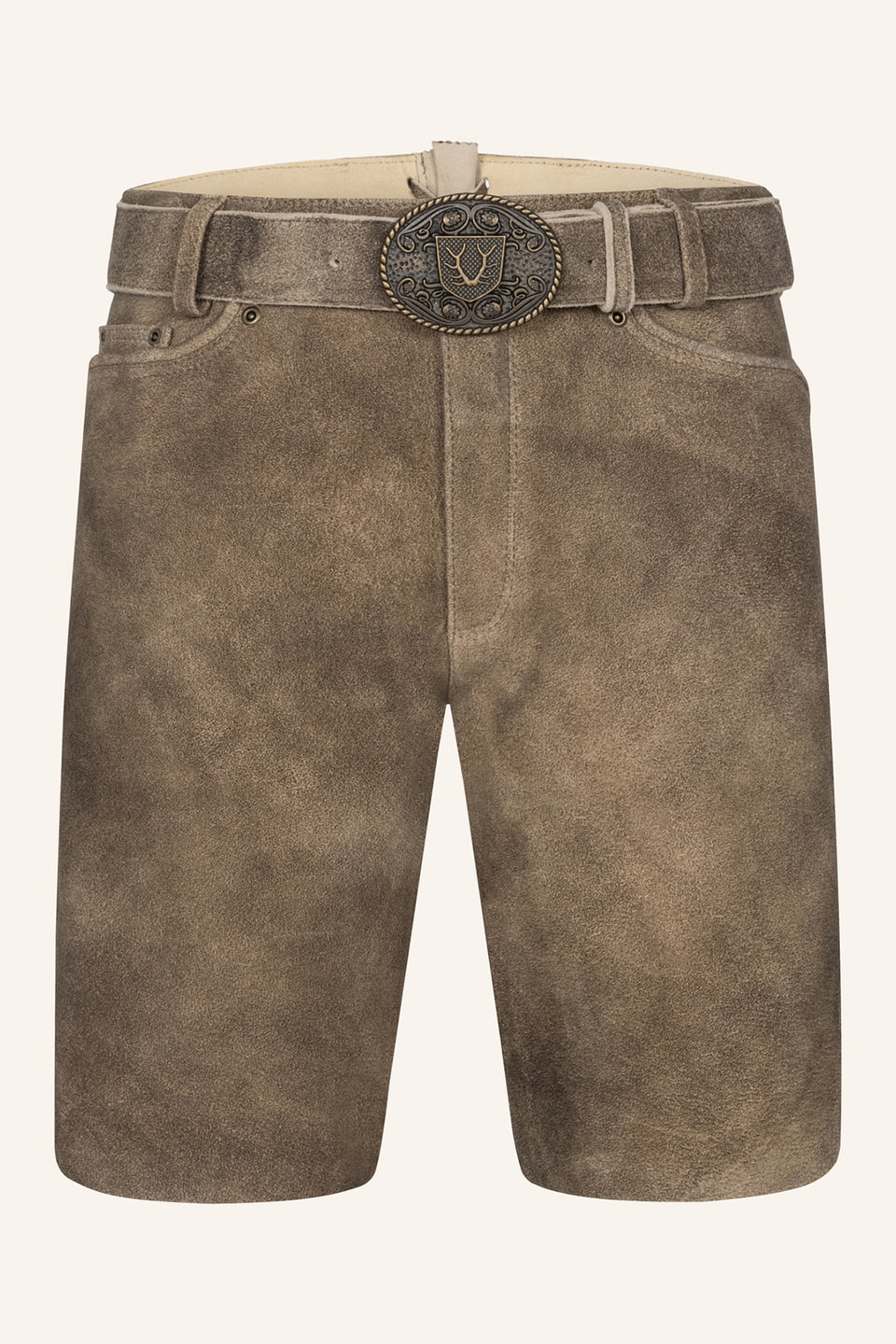 Lederhose Taro mit Gürtel
