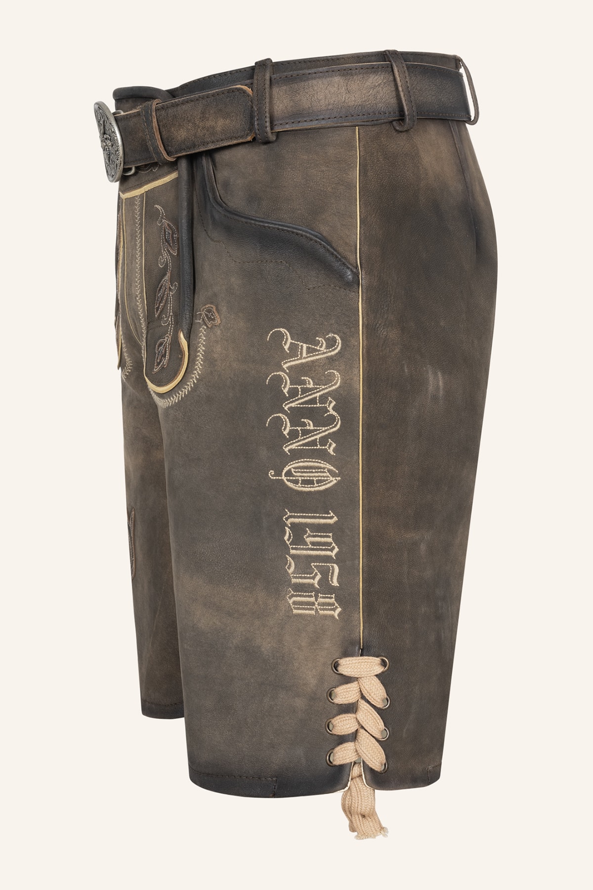 Lederhose Anno 1958 mit Gürtel