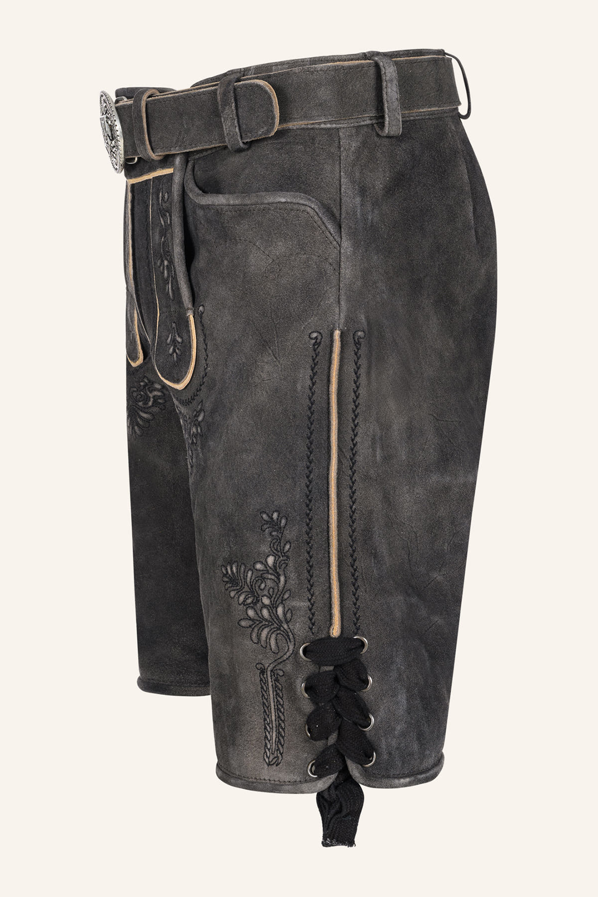 Lederhose Marenor mit Gürtel