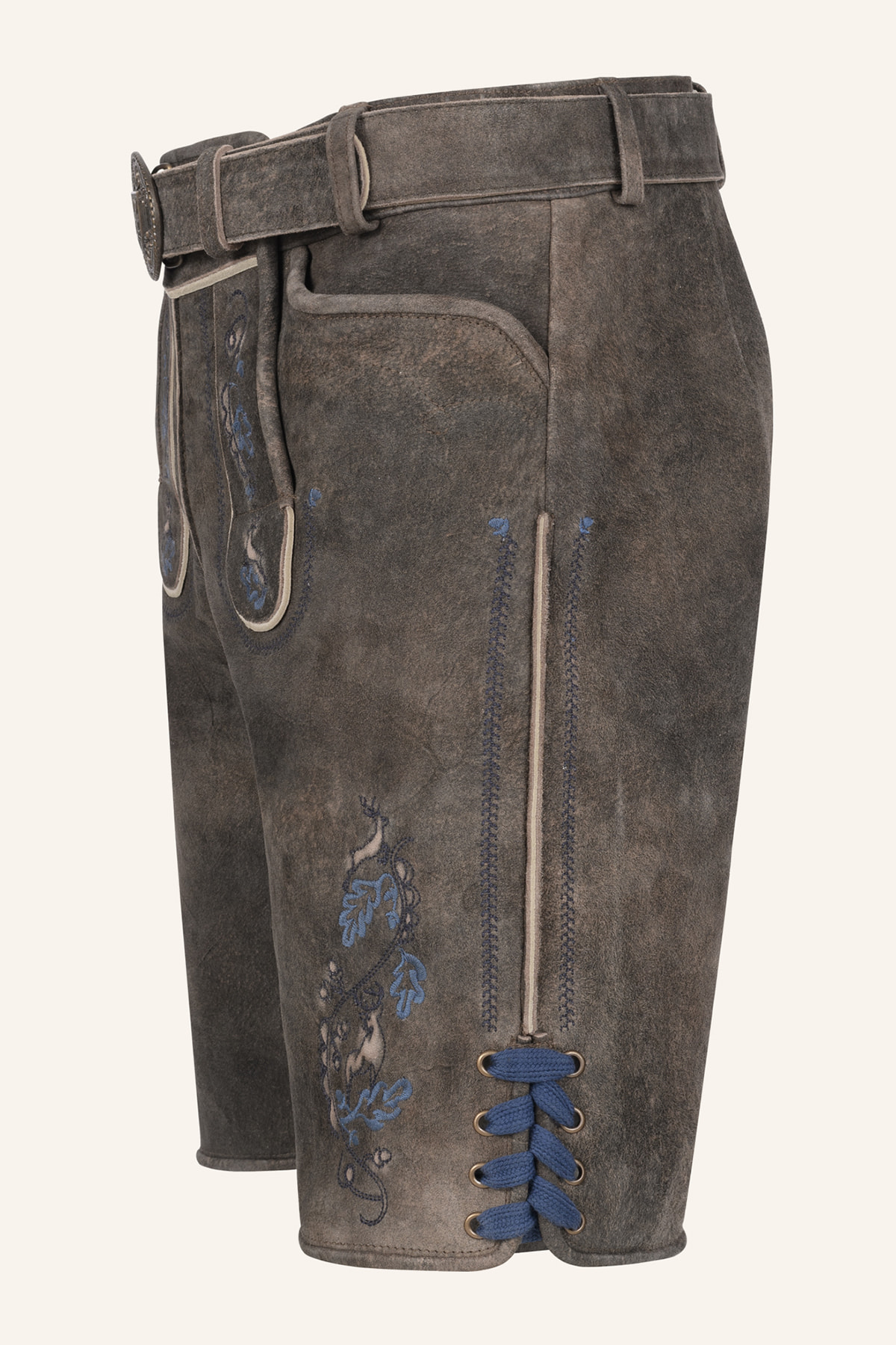 Lederhose Vasili mit Gürtel