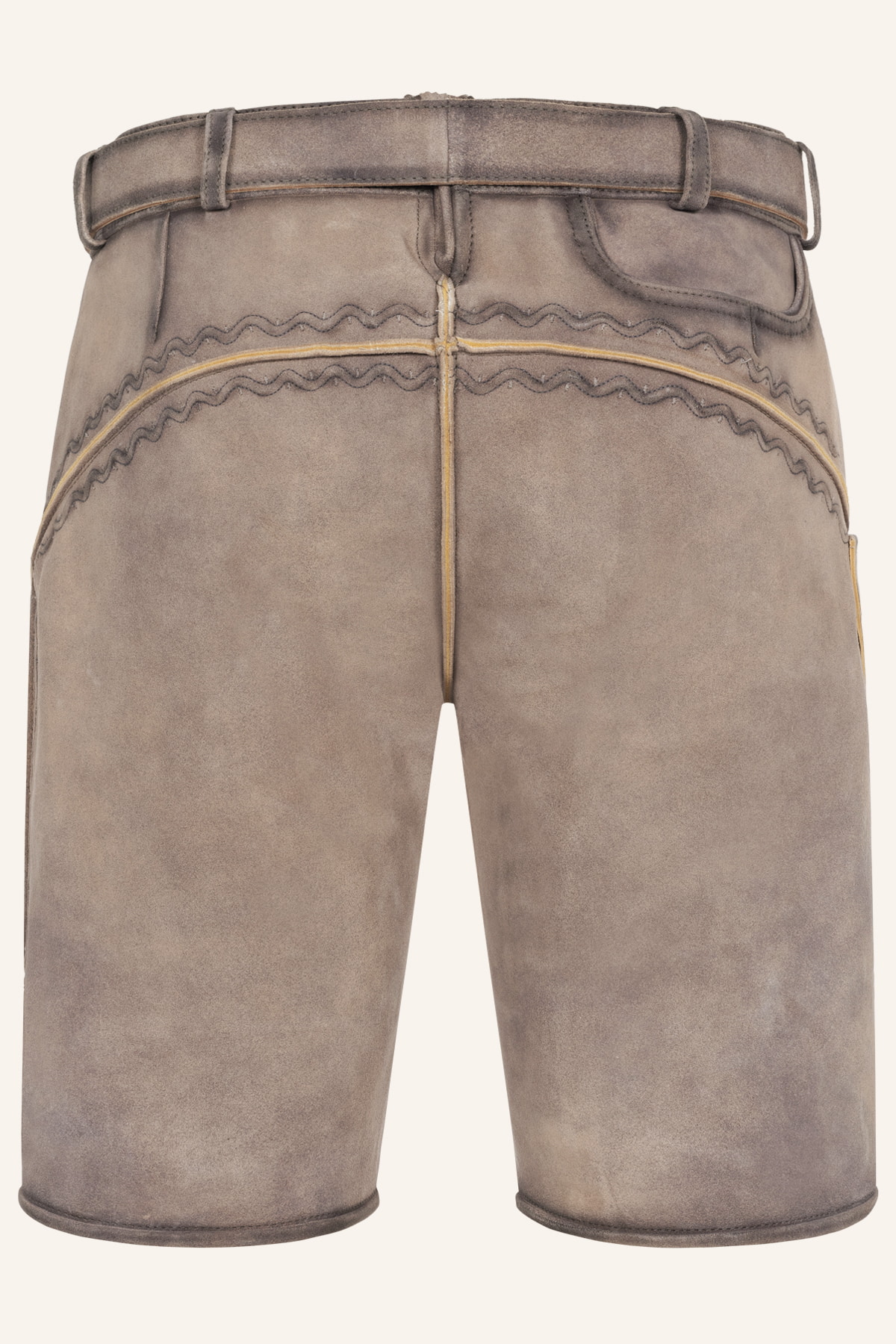 Lederhose Juan mit Gürtel