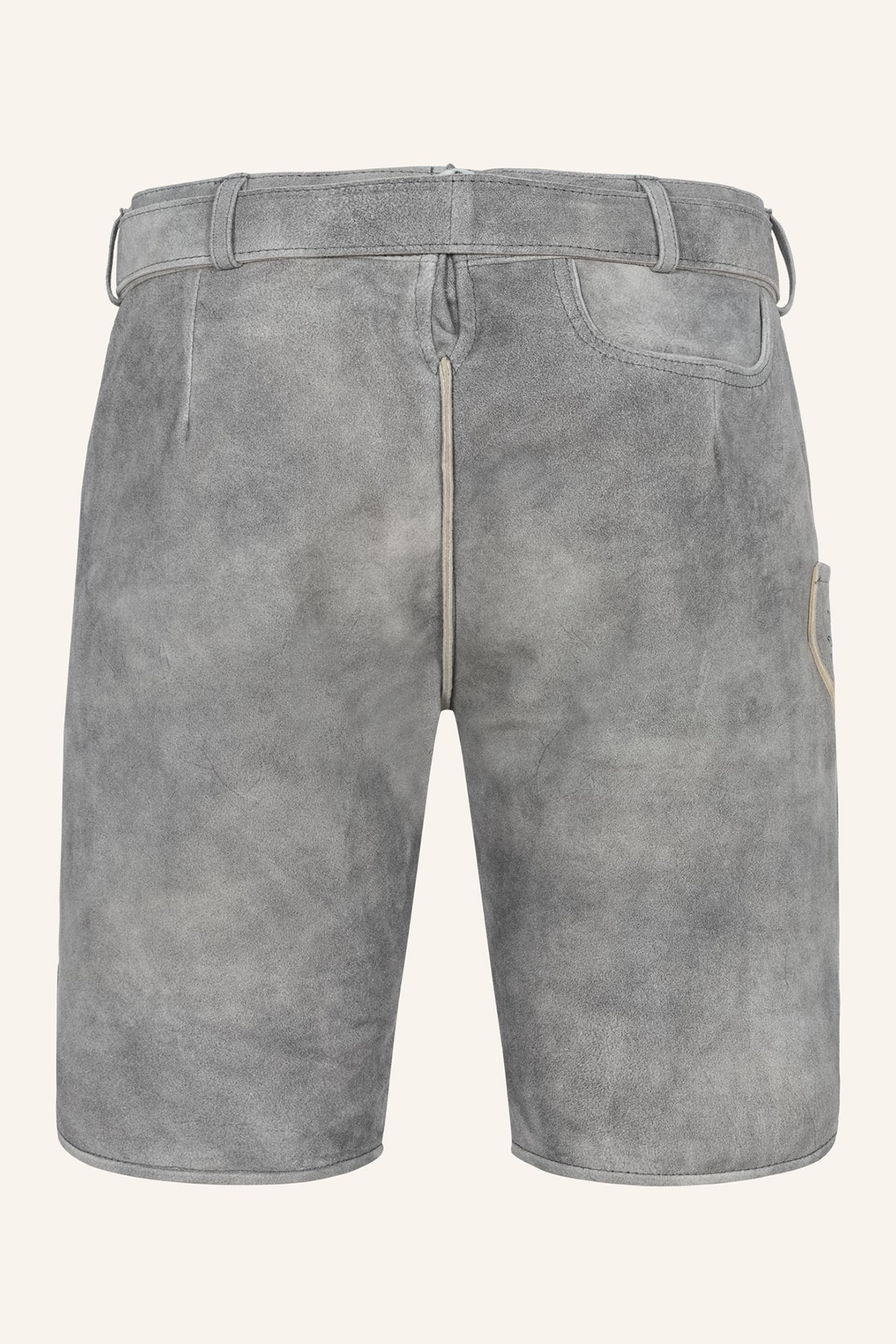 Lederhose Lucius mit Gürtel