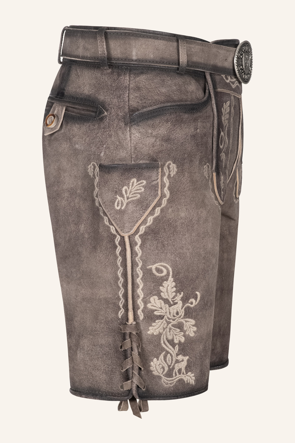 Lederhose Ulli mit Gürtel