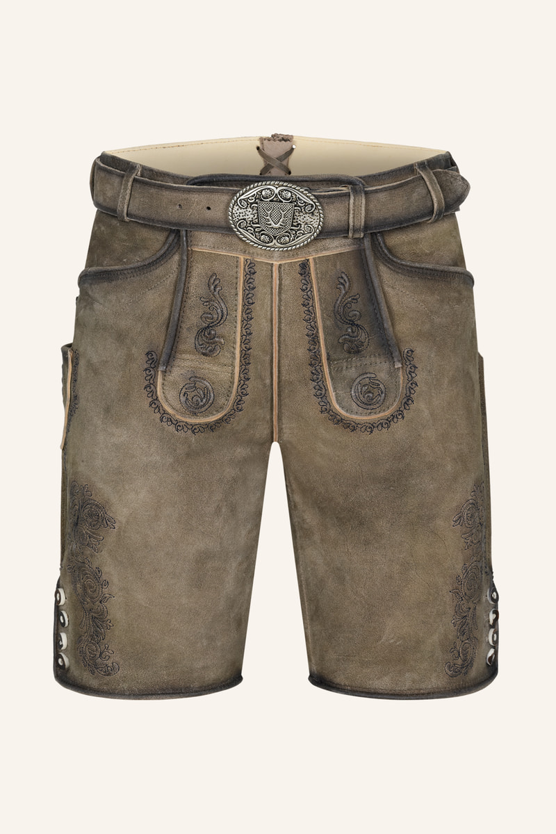 Lederhose Ramiel mit Gürtel