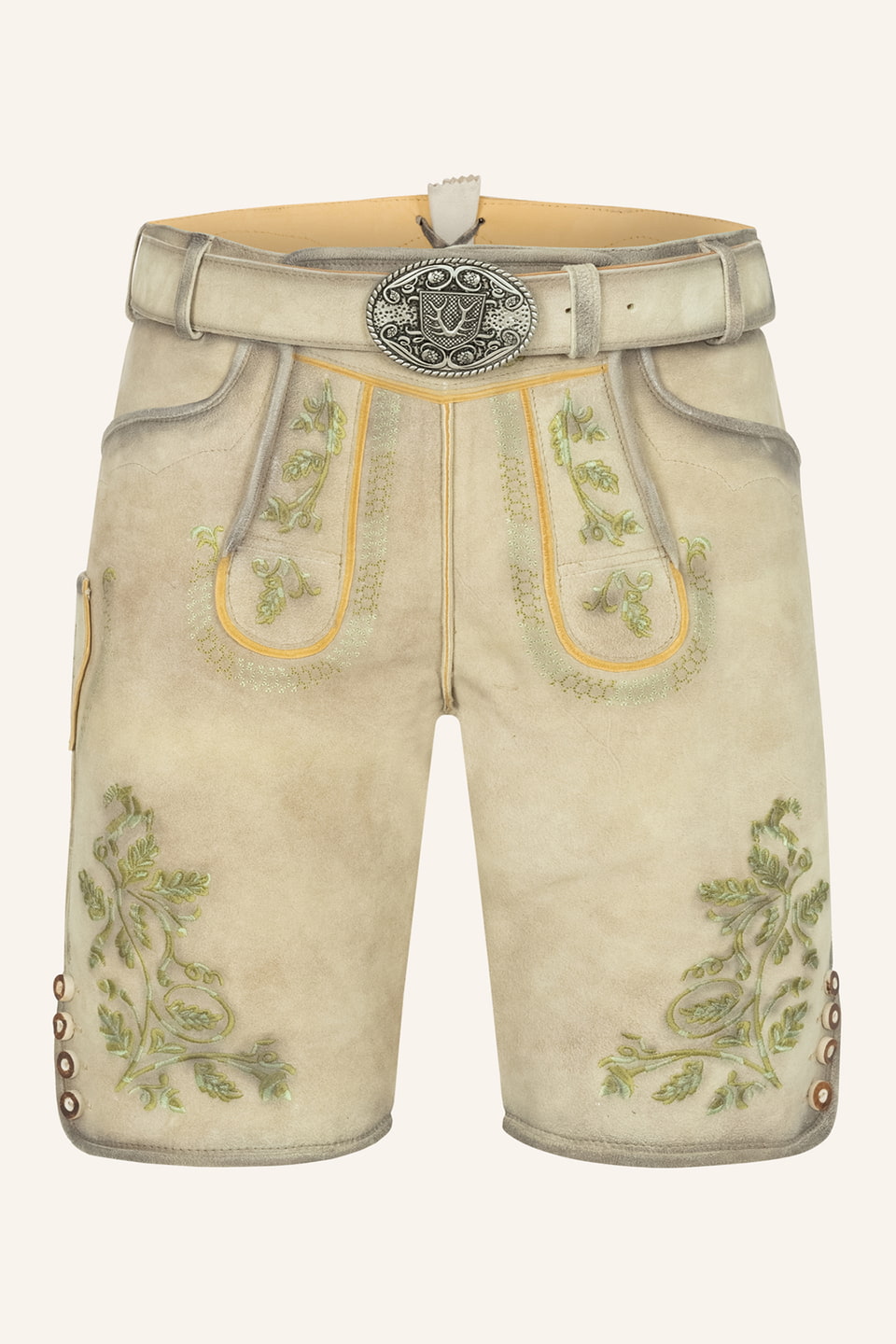 Lederhose Arlo mit Gürtel