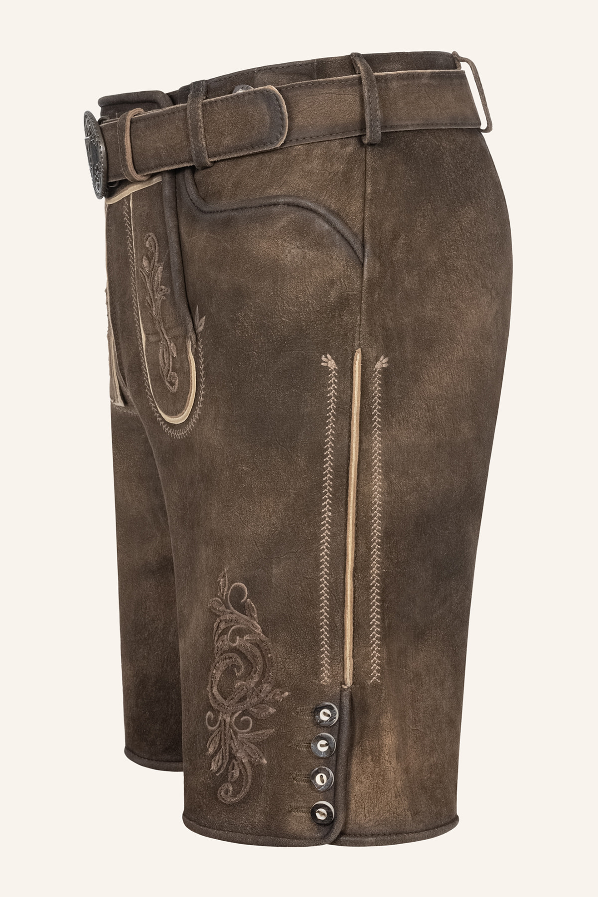 Lederhose Jendrik mit Gürtel