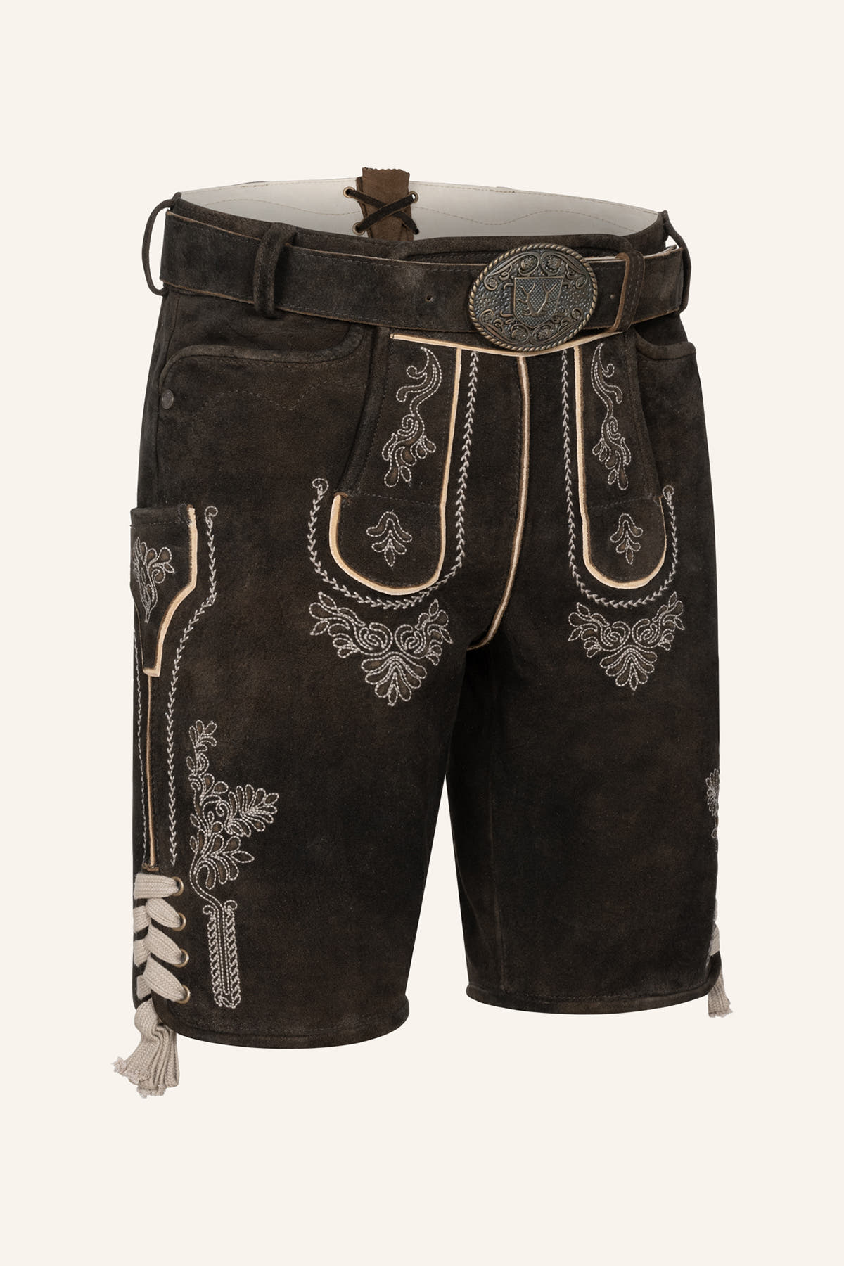 Lederhose Marenor mit Gürtel