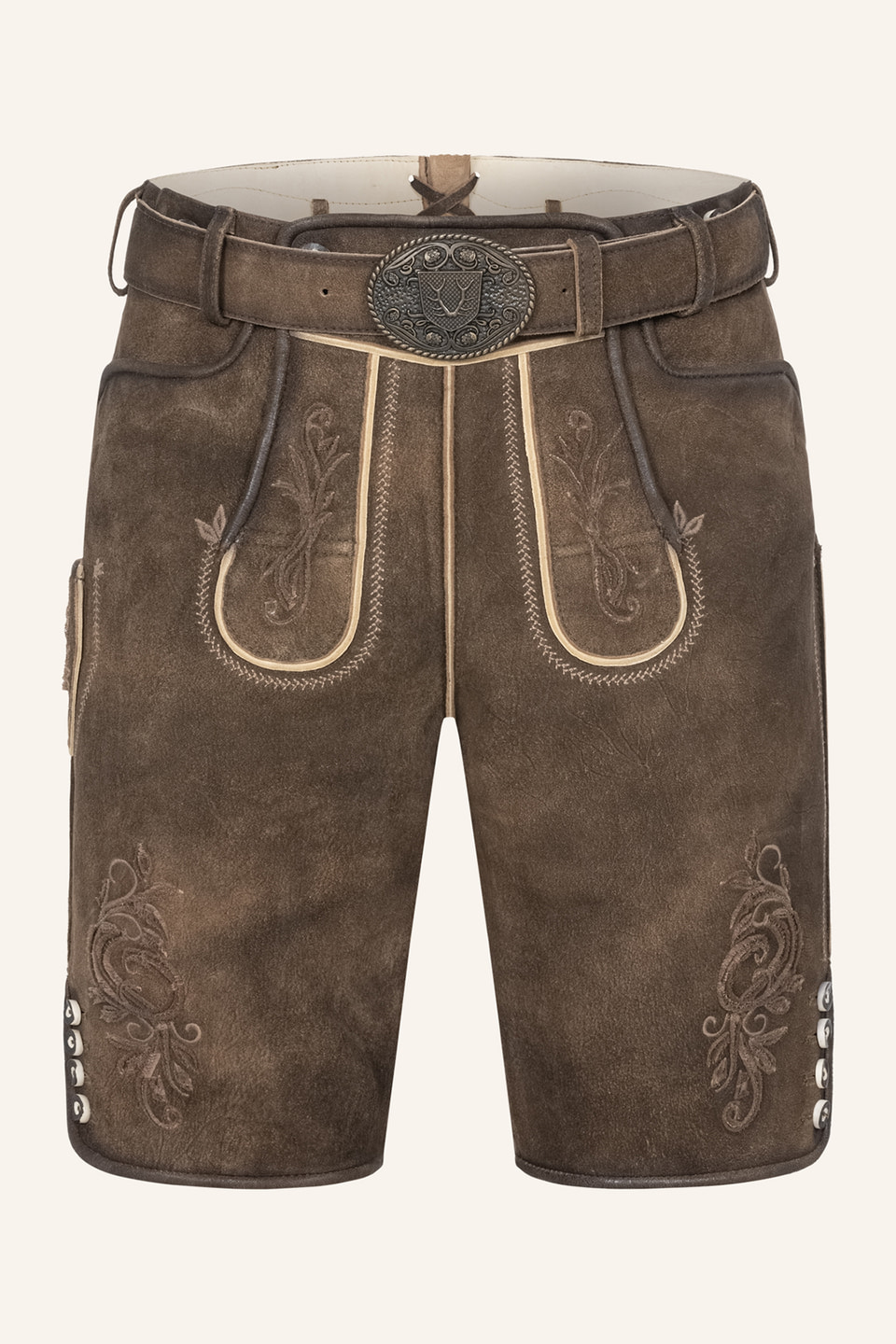 Lederhose Jendrik mit Gürtel