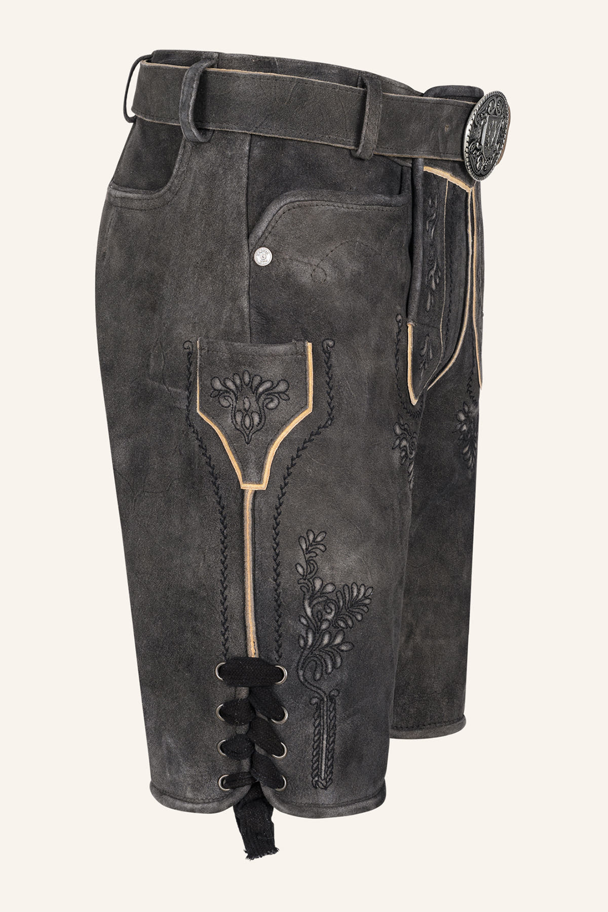 Lederhose Marenor mit Gürtel