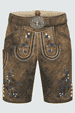 Lederhose Azzuro mit Gürtel