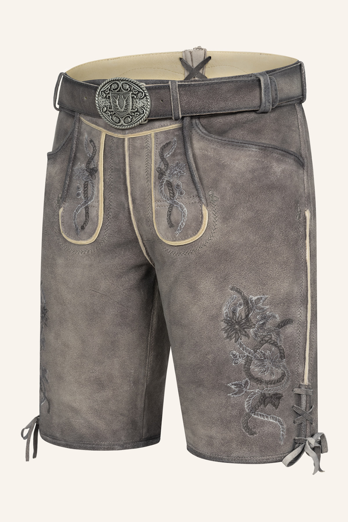 Lederhose Mirko mit Gürtel