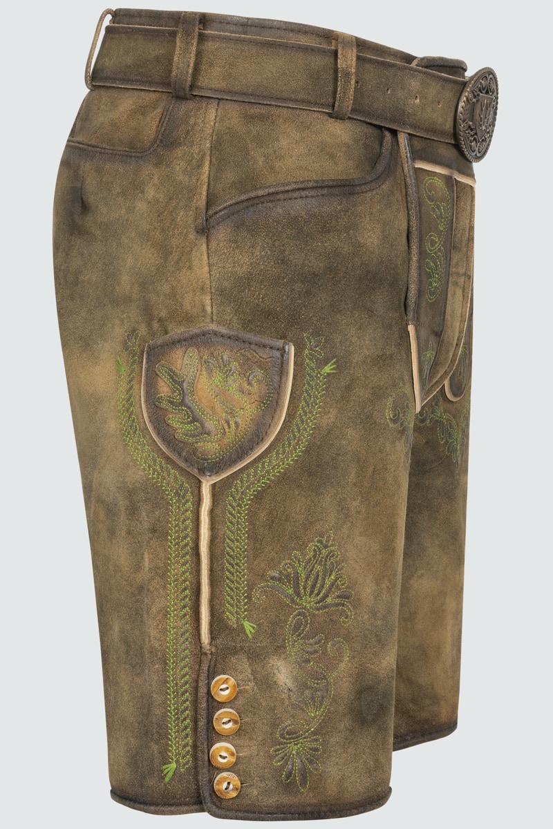Lederhose Markus mit Gürtel