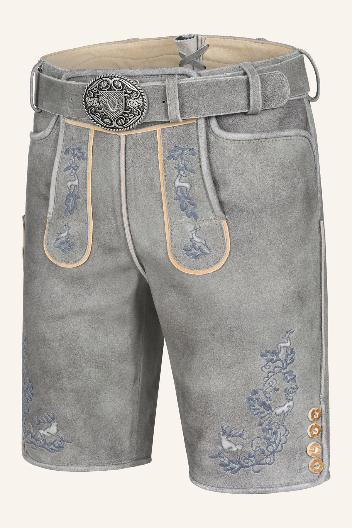 Lederhose Berat mit Gürtel