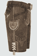 Lederhose Werner mit Gürtel