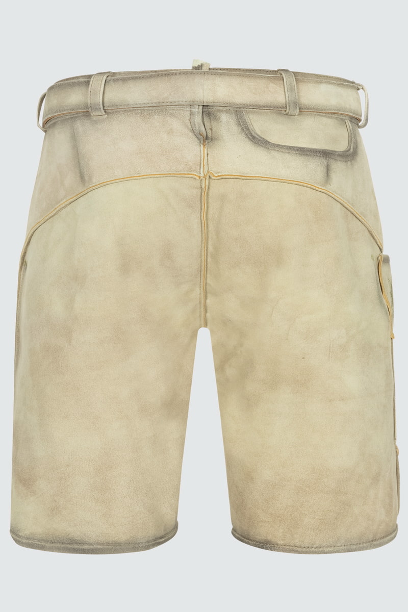 Lederhose Arlo mit Gürtel