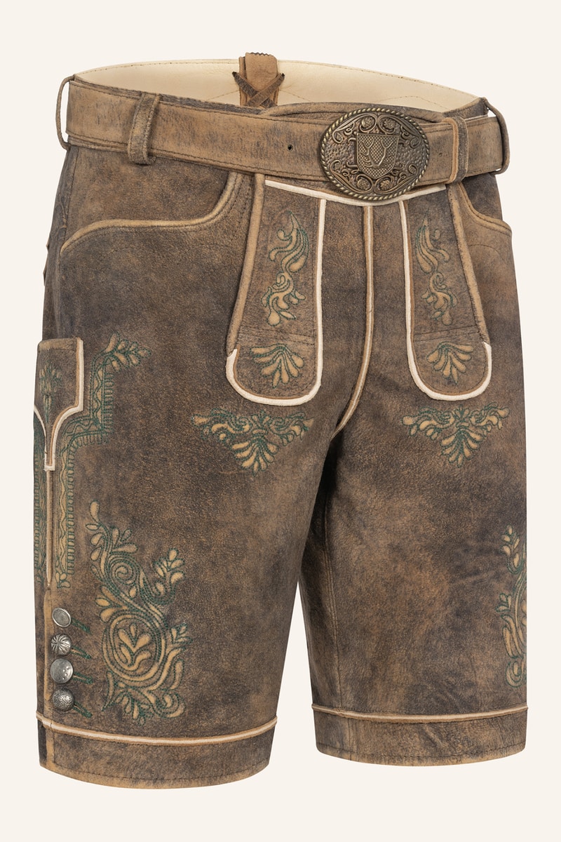 Lederhose Rob mit Gürtel