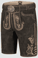 Lederhose Orlando mit Gürtel