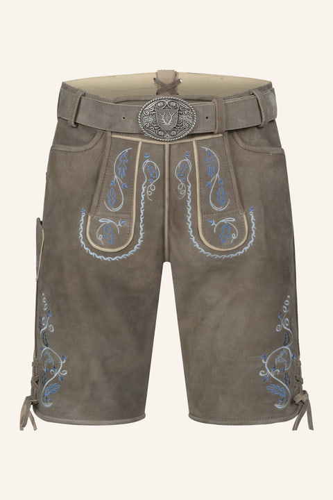 Lederhose Malik mit Gürtel
